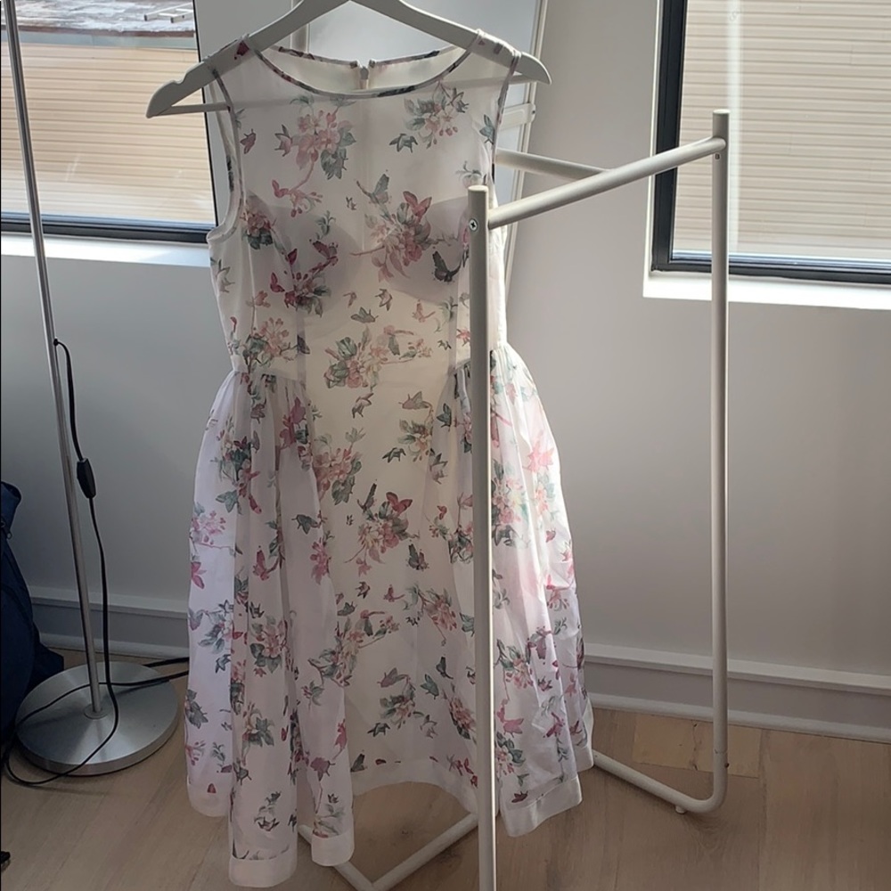 Floral printed dress